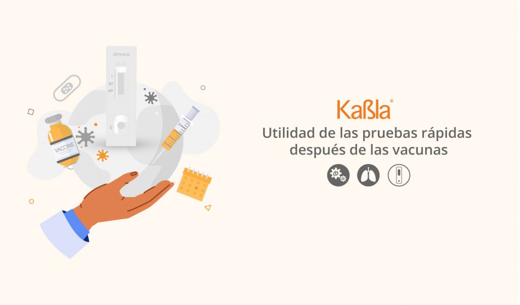 Utilidad de las pruebas rápidas después de las vacunas