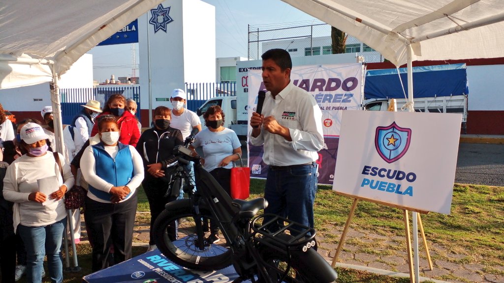 Video desde Puebla: Presenta Eduardo Rivera estrategia de seguridad