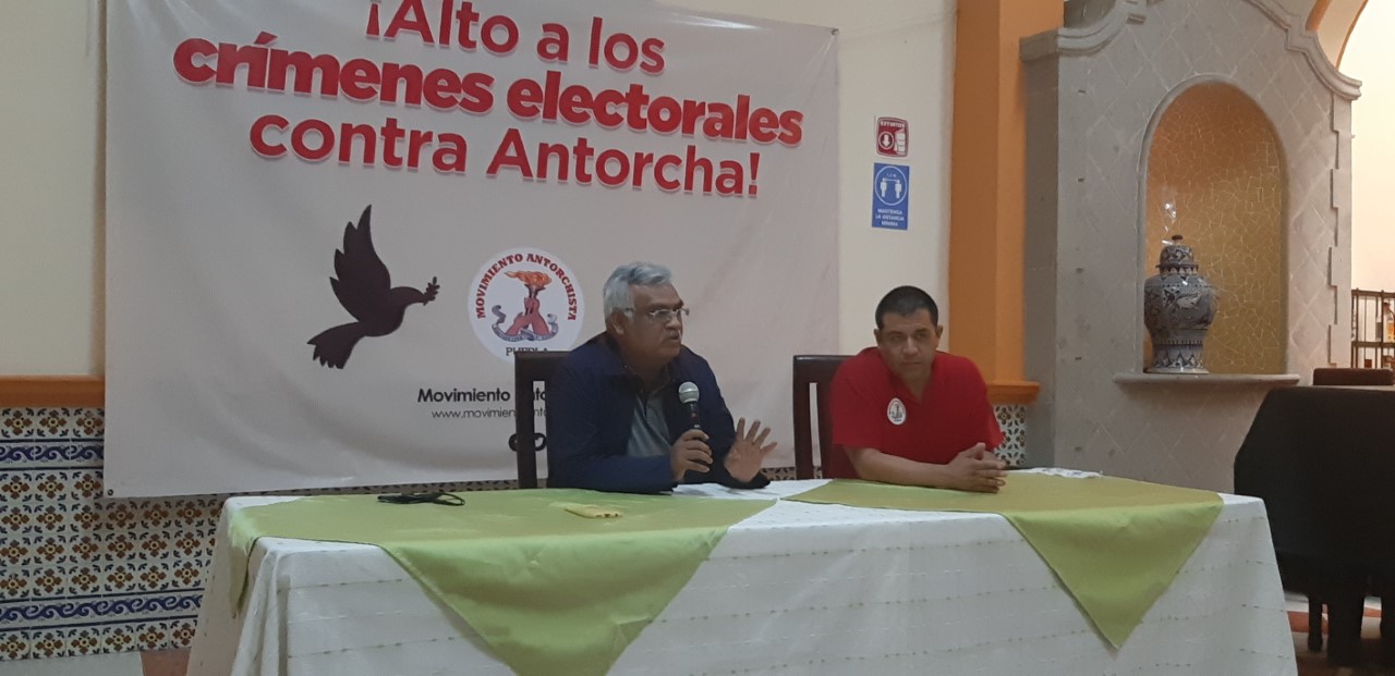 Antorcha Campesina denuncia 5 ataques a sus candidatos en el proceso electoral