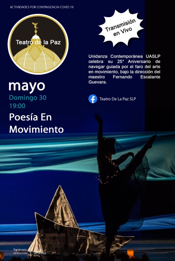 Poesía en movimiento en el Teatro de la Paz