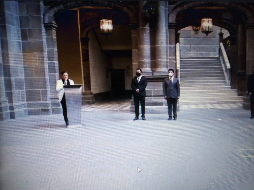 Video desde Puebla: Argelia Arriaga encabeza ceremonia de la Batalla 5 de mayo en el palacio municipal