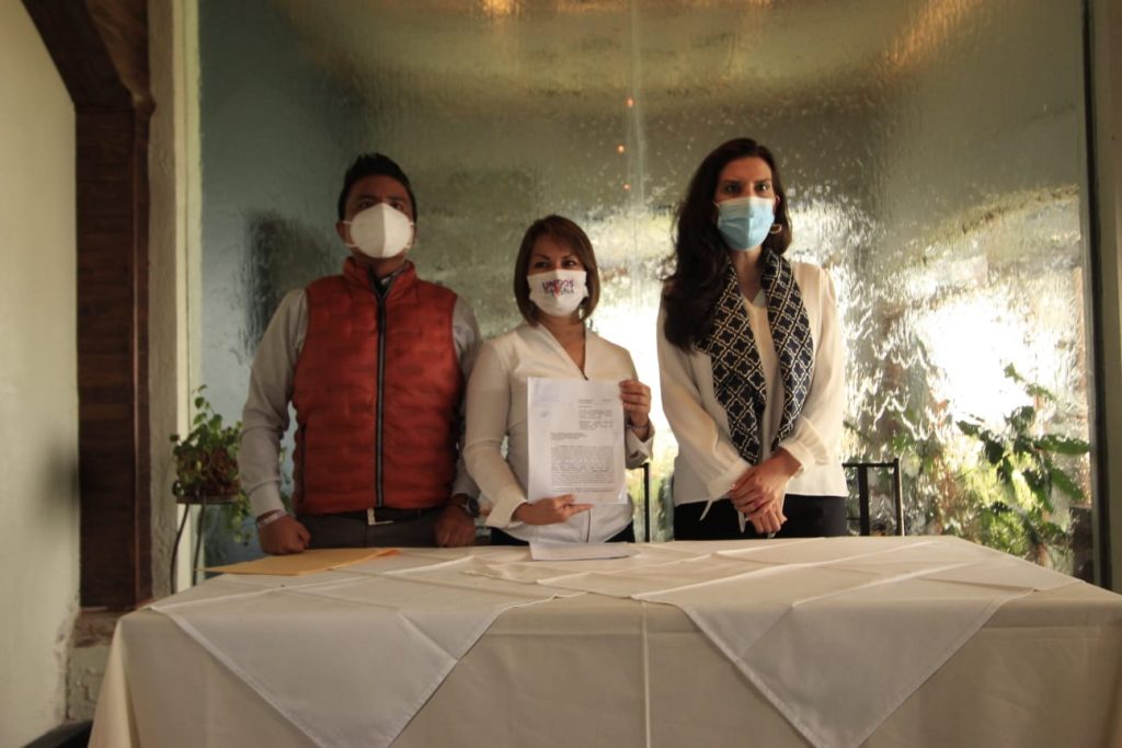 Presenta Coalición Unidos por Tlaxcala queja contra Lorena Cuéllar por uso de elementos religiosos