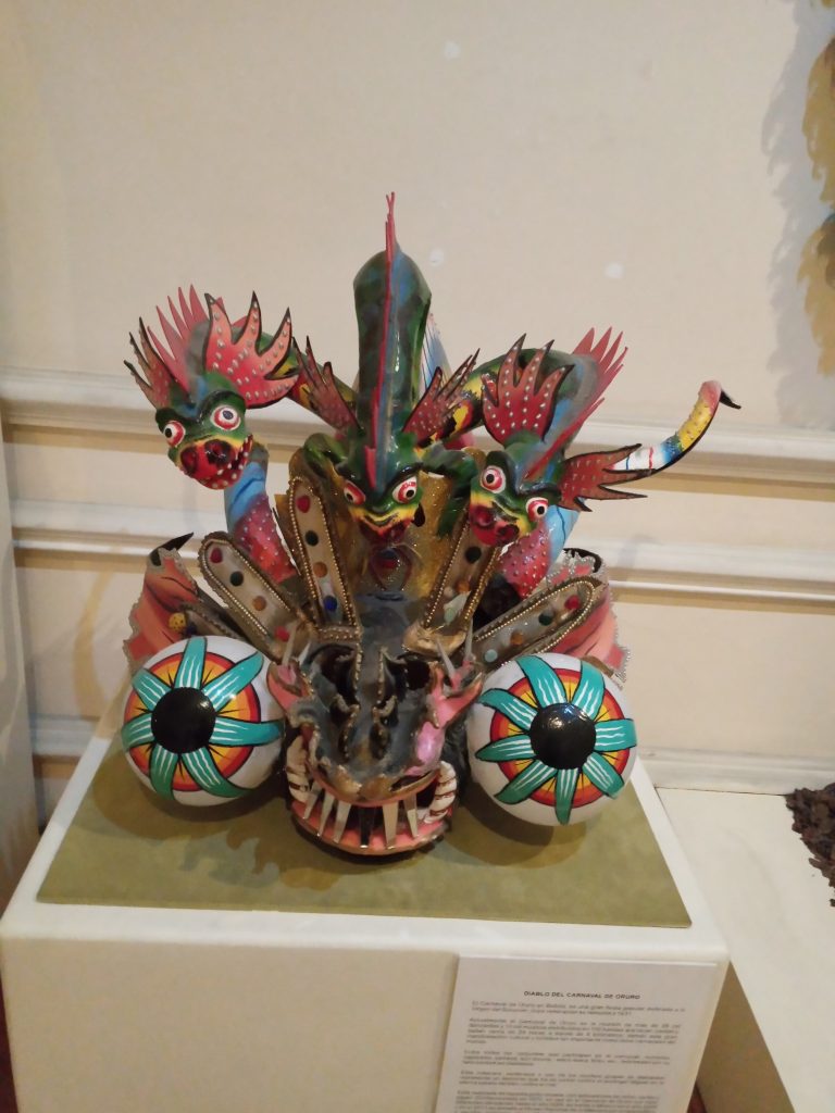Máscara de Diablo del Carnaval de Oruro