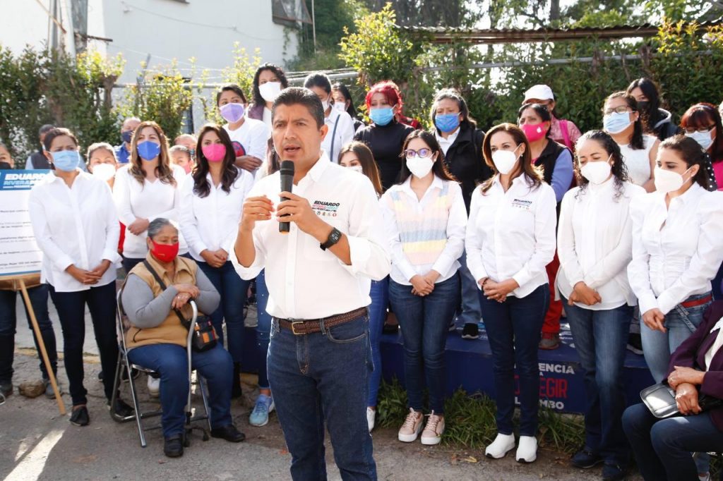 Video desde Puebla: Eduardo Rivera anuncia la creación de una agencia especializada para castigar acoso sexual