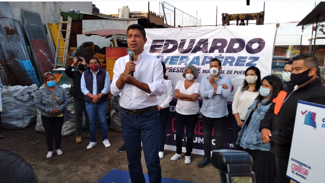 Eduardo Rivera  promoverá centros de reciclaje en su gobierno