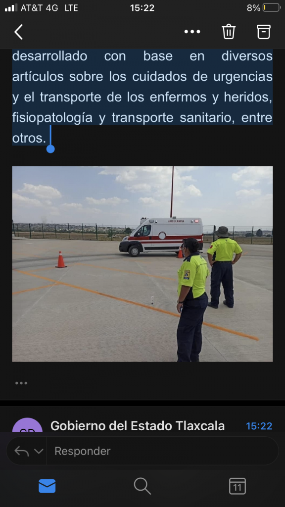 Participa CRUMT en capacitación sobre operadores de transporte sanitario