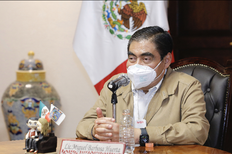 Video desde Puebla: Gobernador Barbosa aseguró que Andrés Roemer no volverá a organizar eventos en Puebla