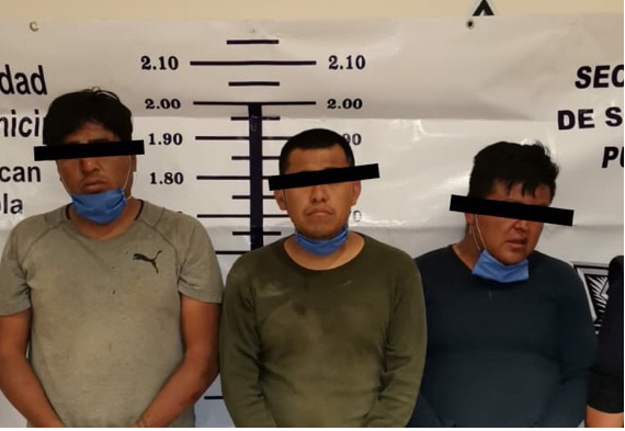 Policía estatal detiene a presuntos integrantes de la banda de “los xolalpa “