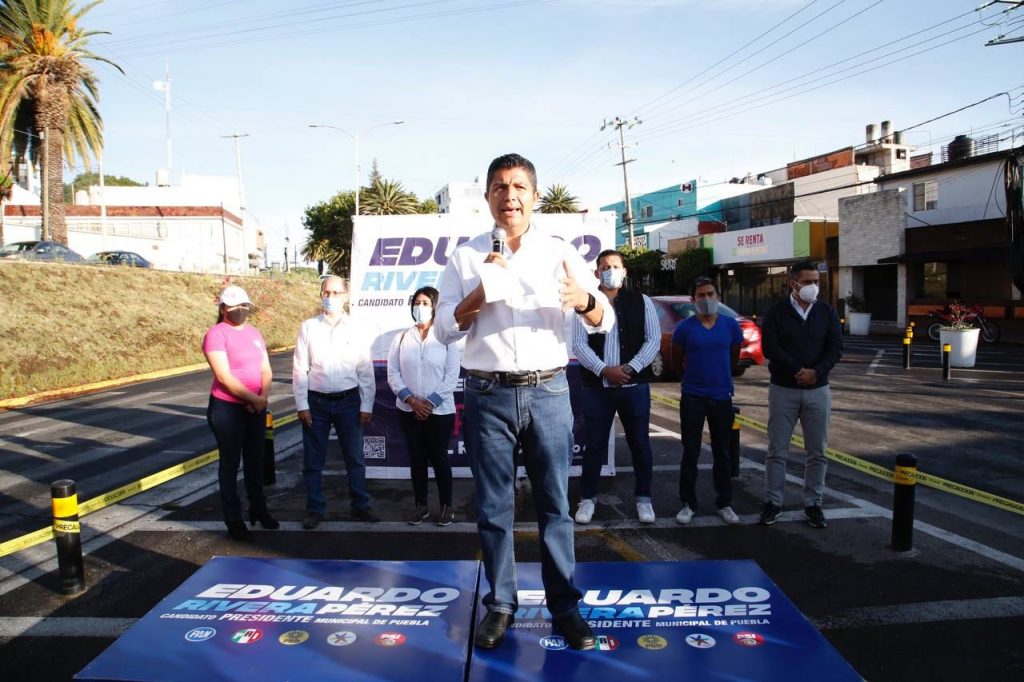 Video desde Puebla: Eduardo Rivera Pérez presenta su programa “Crece mi Negocio” para Pymes