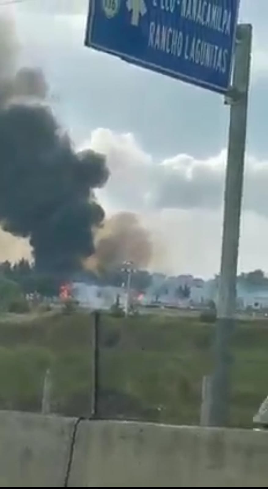 Video desde Puebla: Explota polvorín en Sanctórum, Tlaxcala; 15 lesionados