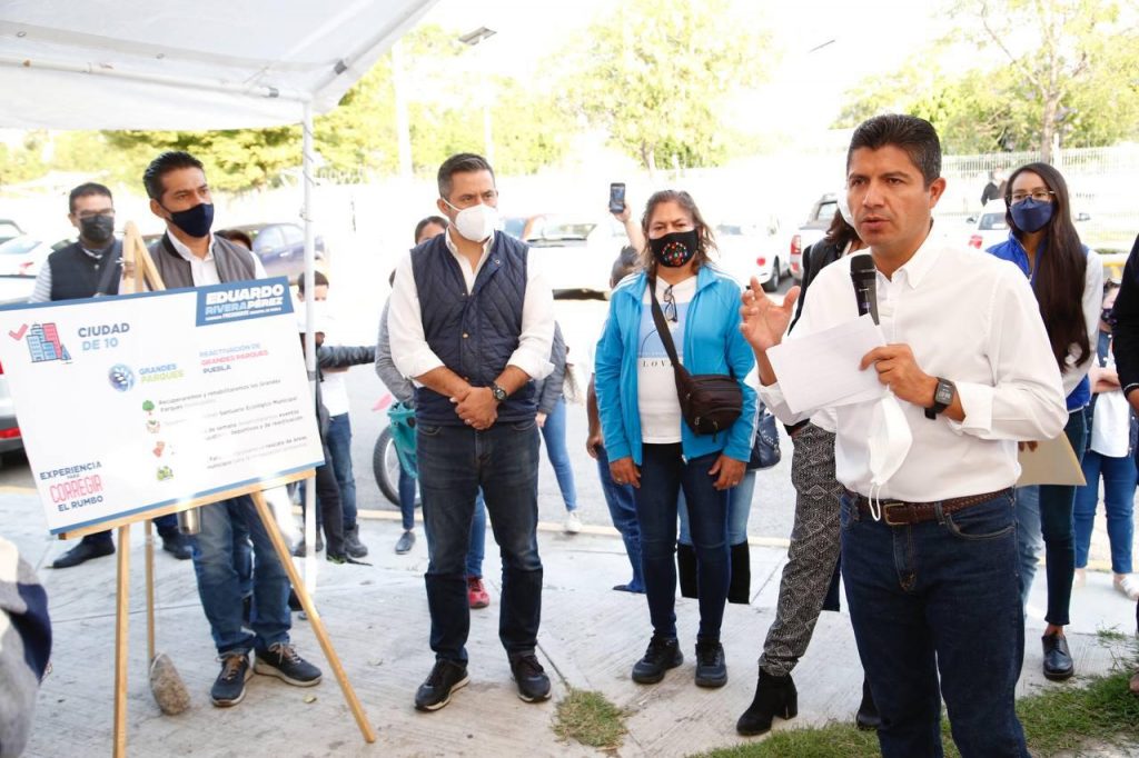 Video desde Puebla: Reactivar los parques, propone Eduardo Rivera Pérez