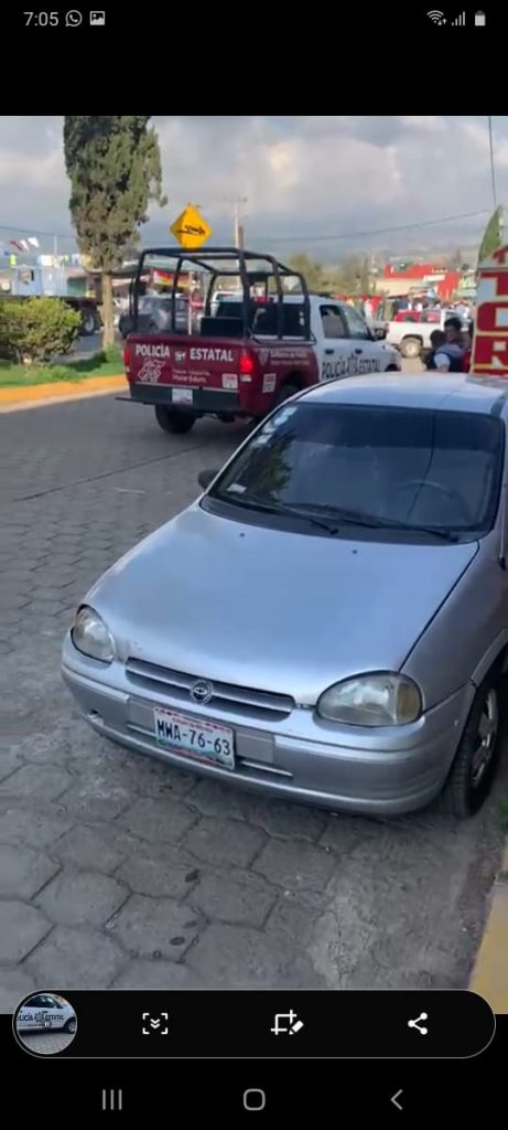 Fotonota: Fuerte operativo de policías estatal y municipal en Ahuazotepec