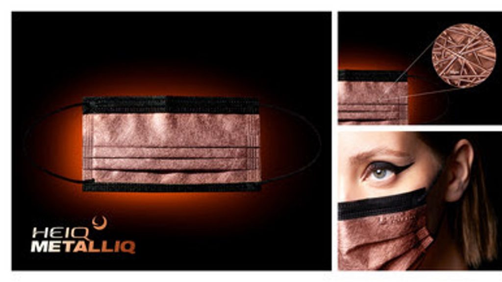 HeiQ lanza una mascarilla con una revolucionaria tecnología de cobre que desactiva el virus de la COVID-19 en cinco minutos
