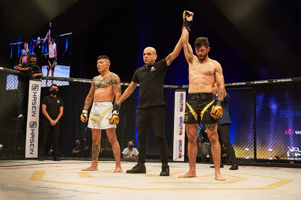 Derrota Polo Reyes a Marco Elpidio en pelea coestelar de LUX 013