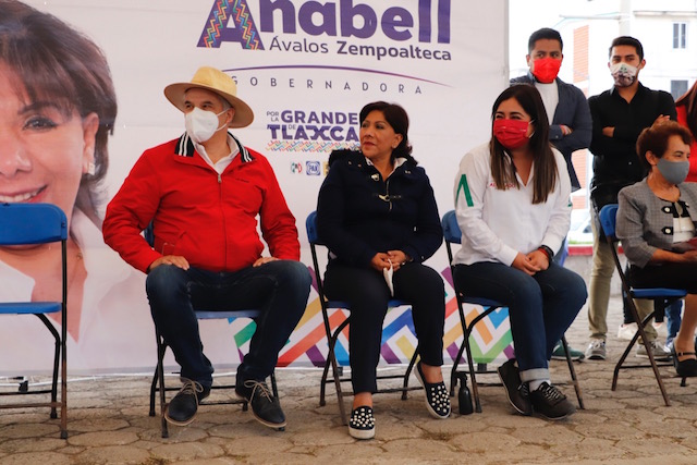Anabel Alvarado subrayó su compromiso de trabajo por una mejor Tlaxcala