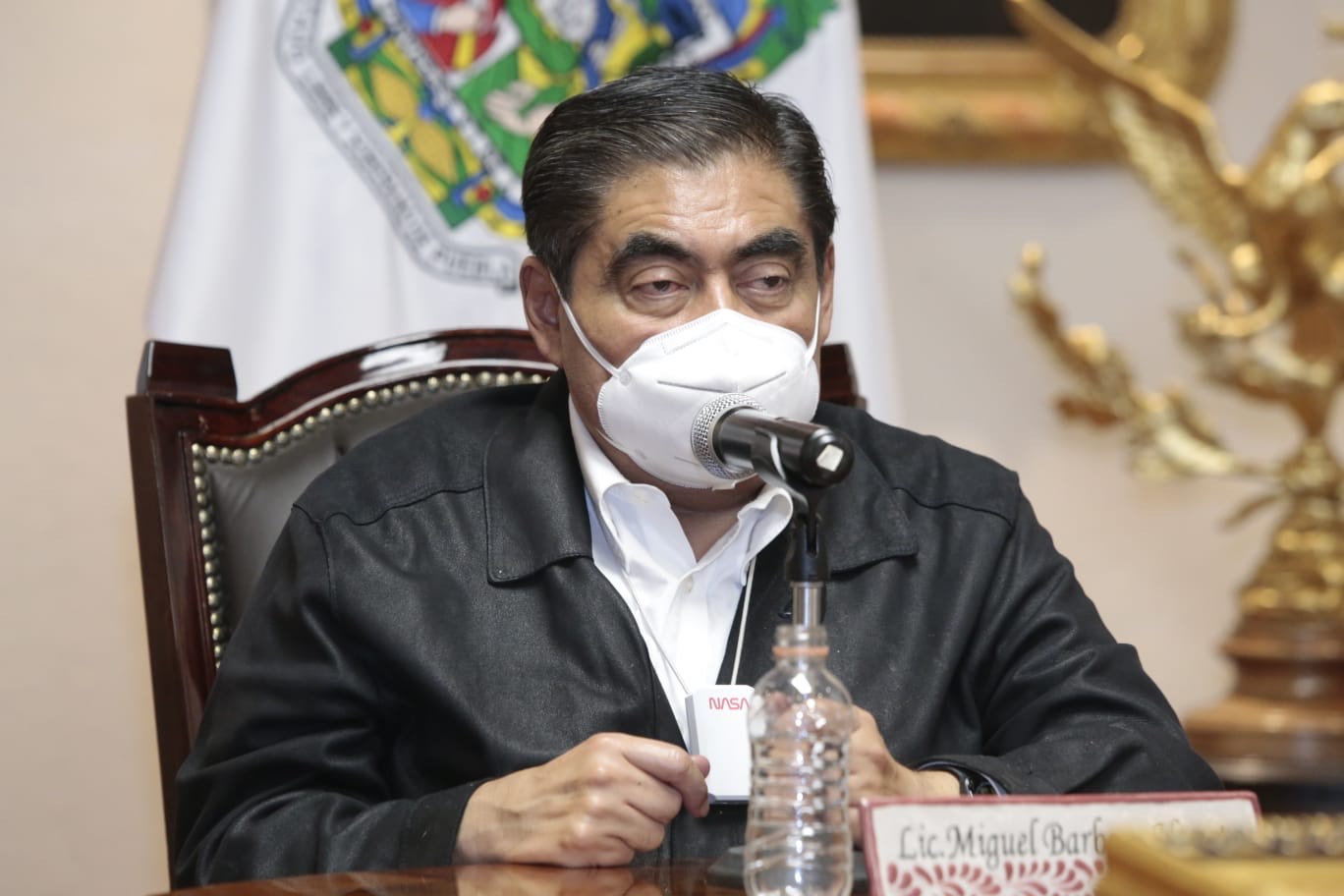 Miguel Barbosa anuncia programa de reactivación económica para Puebla