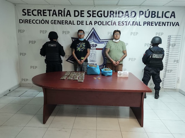 En La Libertad, SSP detiene a dos presuntos narcovendedores