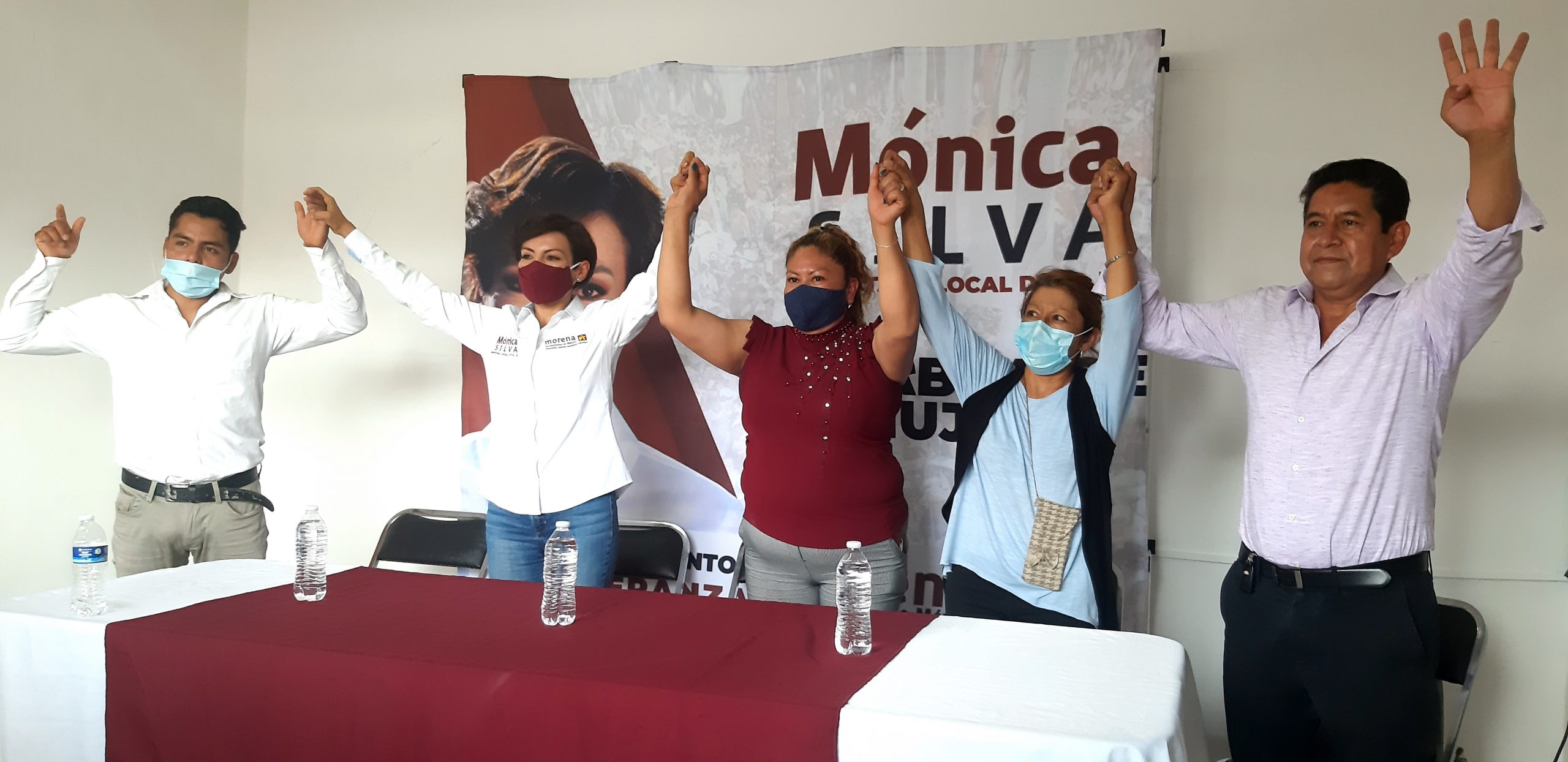 Candidata de Compromiso Por Puebla a la diputación local por Amozoc declina en favor de Mónica Silva