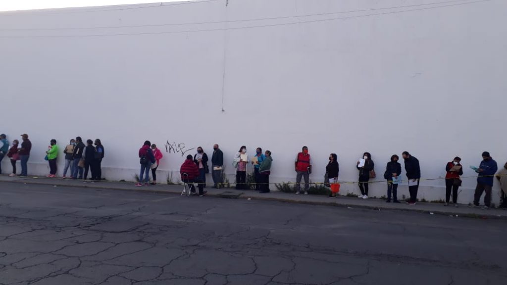 Video desde Puebla: Avanza vacunación contra covid-19 para maestros