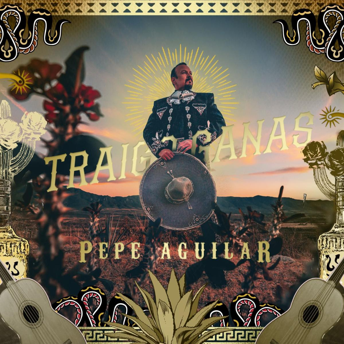 Pepe Aguilar estrena “Traigo Ganas” y simultáneamente arrasa con