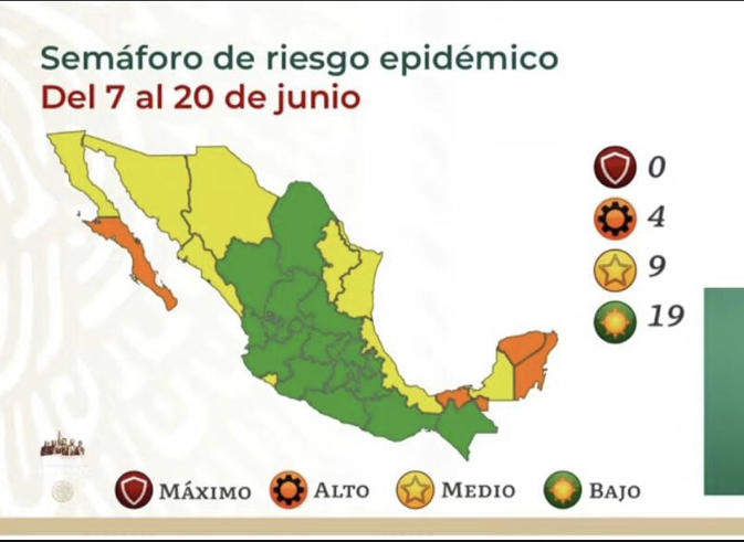 Puebla es verde en semáforo epidemiológico: Salud federal