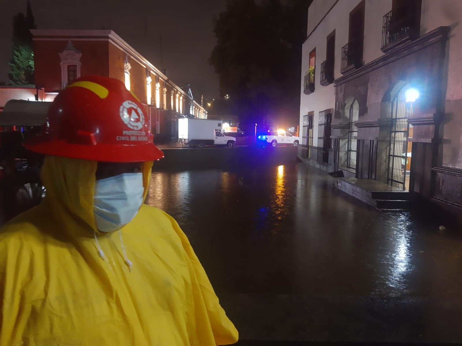 Tlaxcala capital, sin daños por la fuerte lluvia del viernes: CEPC