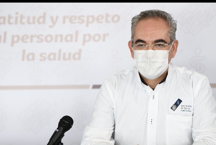 Video desde Puebla: Hay 140 hospitalizados por covid-19 en el estado, indicó el secretario de Salud