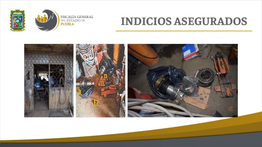 FGE cateó inmueble y recuperó piezas de la Estrella de Puebla