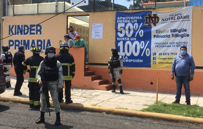 Reportan agresiones con bombas de humo en tres casillas de Naucalpan