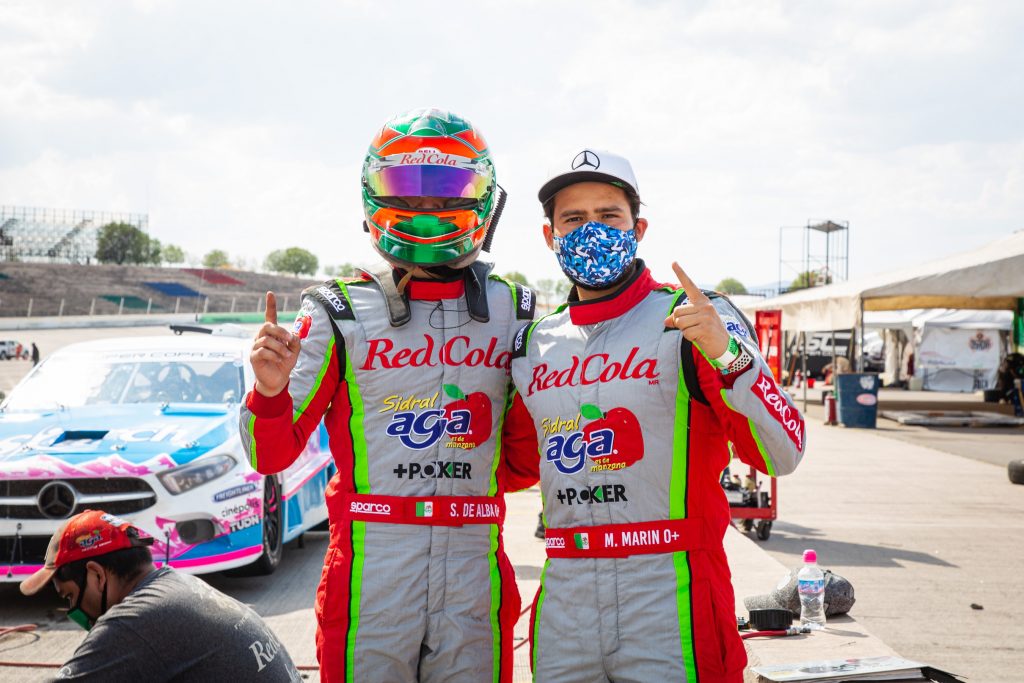 De Alba Jr. y Marco Marin lideran el campeonato de Mercedes-Benz Pro 1