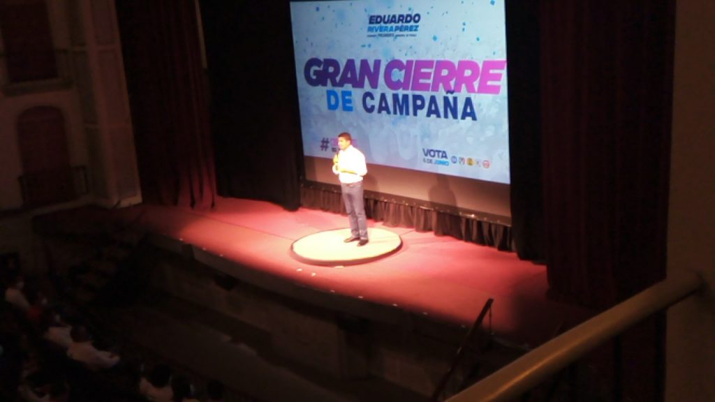 Video desde Puebla: Vienen mejores tiempos para la Angelópolis, aseguró Eduardo Rivera Pérez