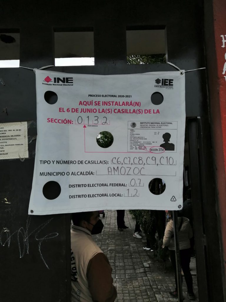 Fotonota: En Amozoc y Puebla reportan atraso en instalación de casillas, mala capacitación de funcionarios y falta de los mismos