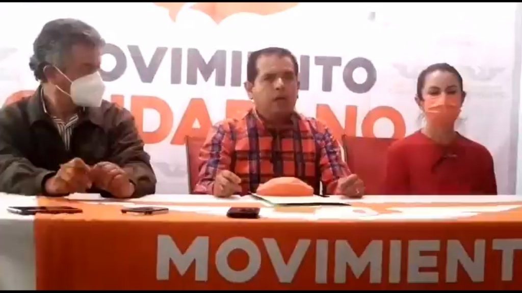 Candidato de MC en Texmelucan acusa que le quieren robar la elección