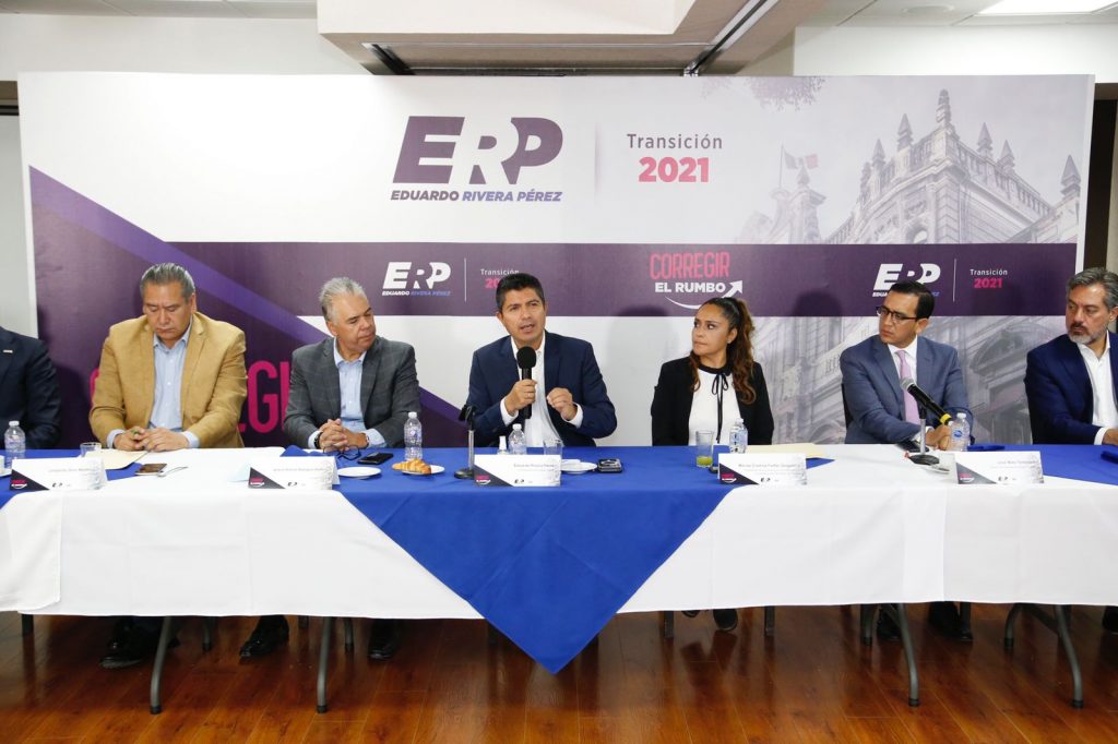 Eduardo Rivera encabezó la formación de Comisión por Puebla