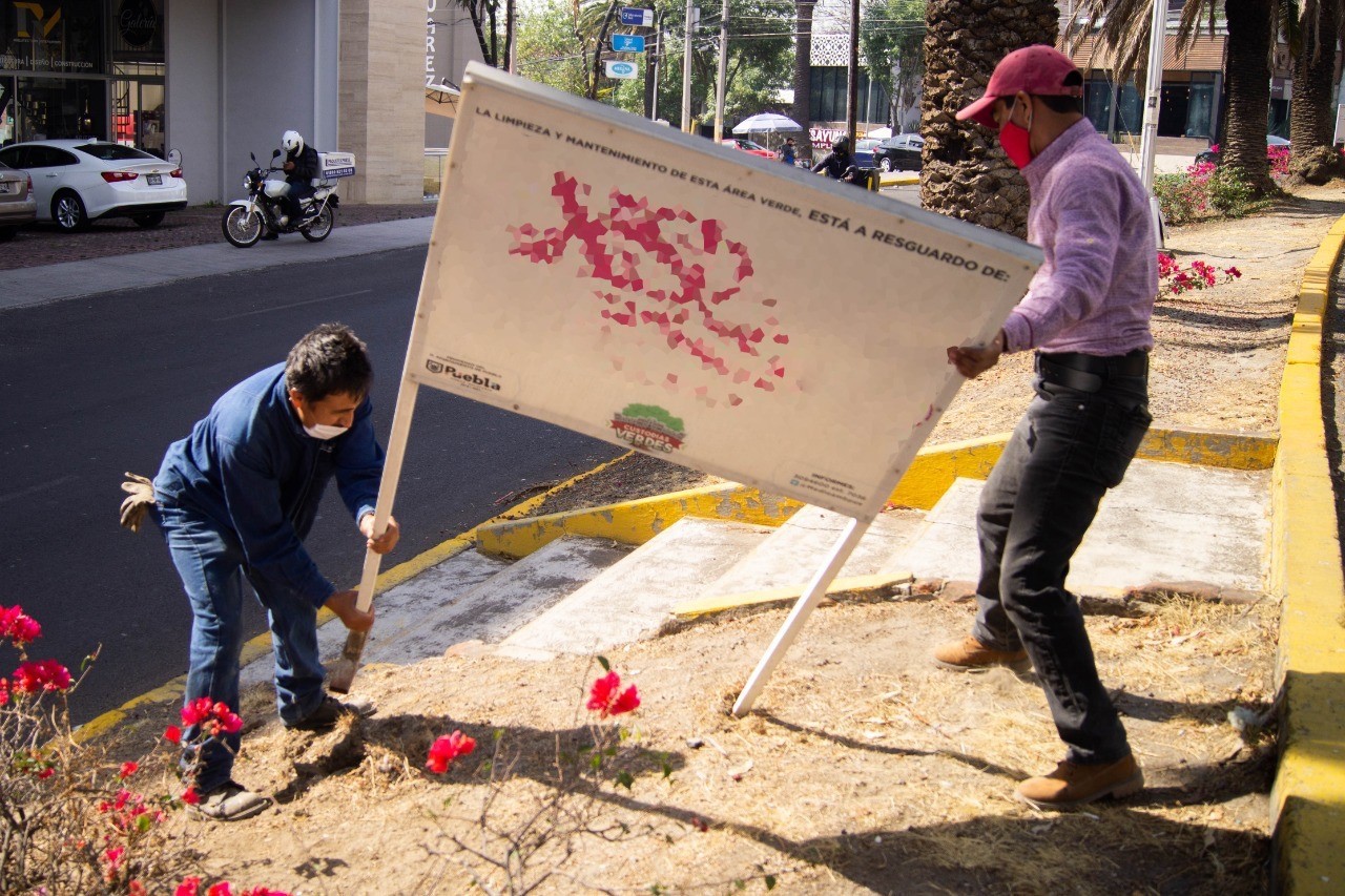 Ayuntamiento de Puebla invita a la ciudadanía a custodiar áreas verdes