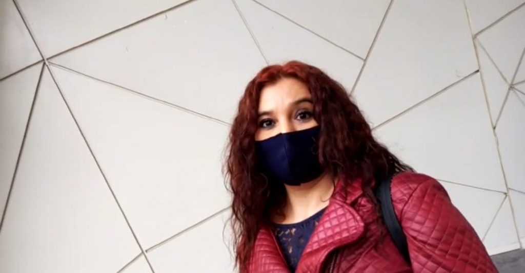 Video desde Puebla: Salen de vacunarse en el Centro Expositor