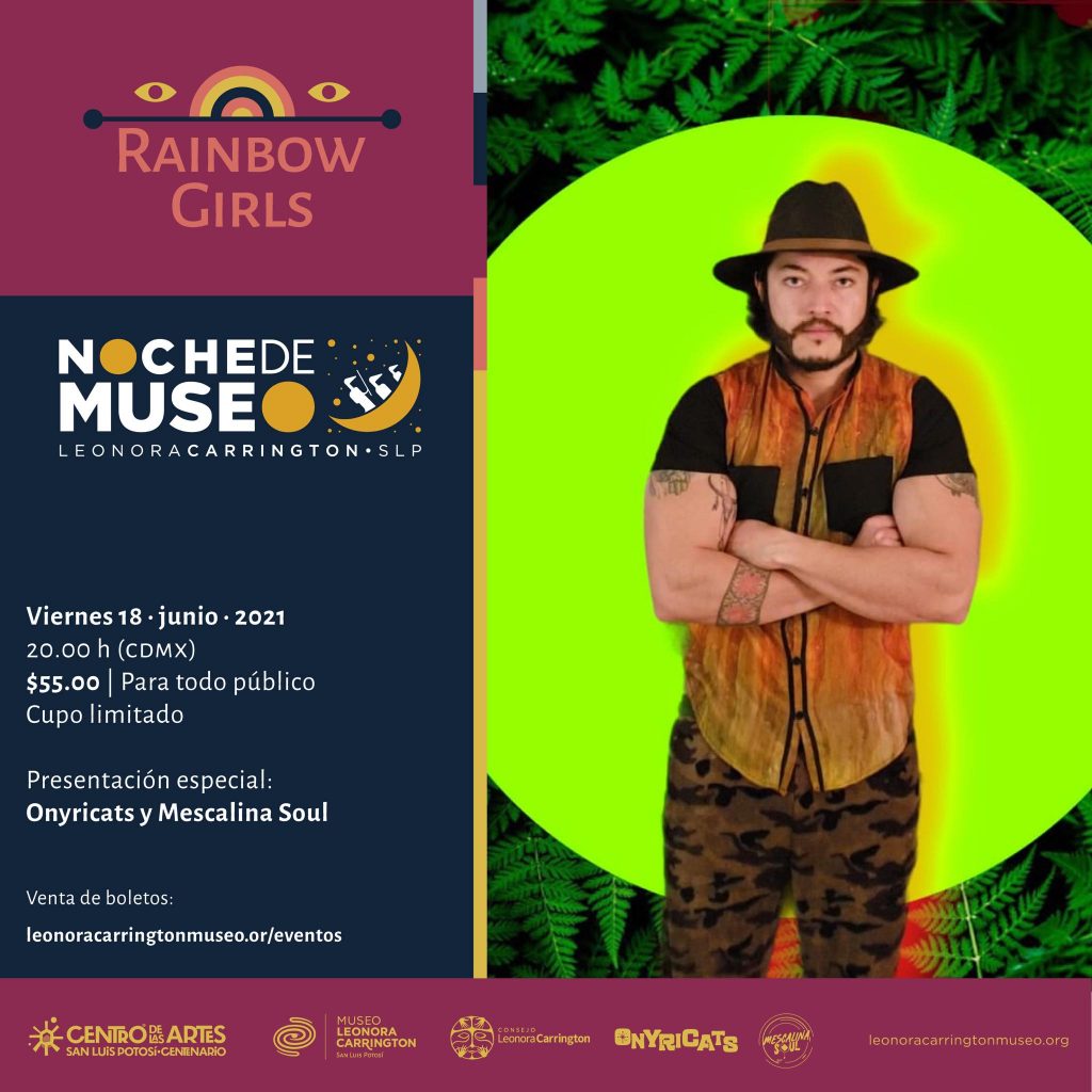 Rainbow Girls: Programación LGBTTQ+ en el Museo Leonora Carrington SLP