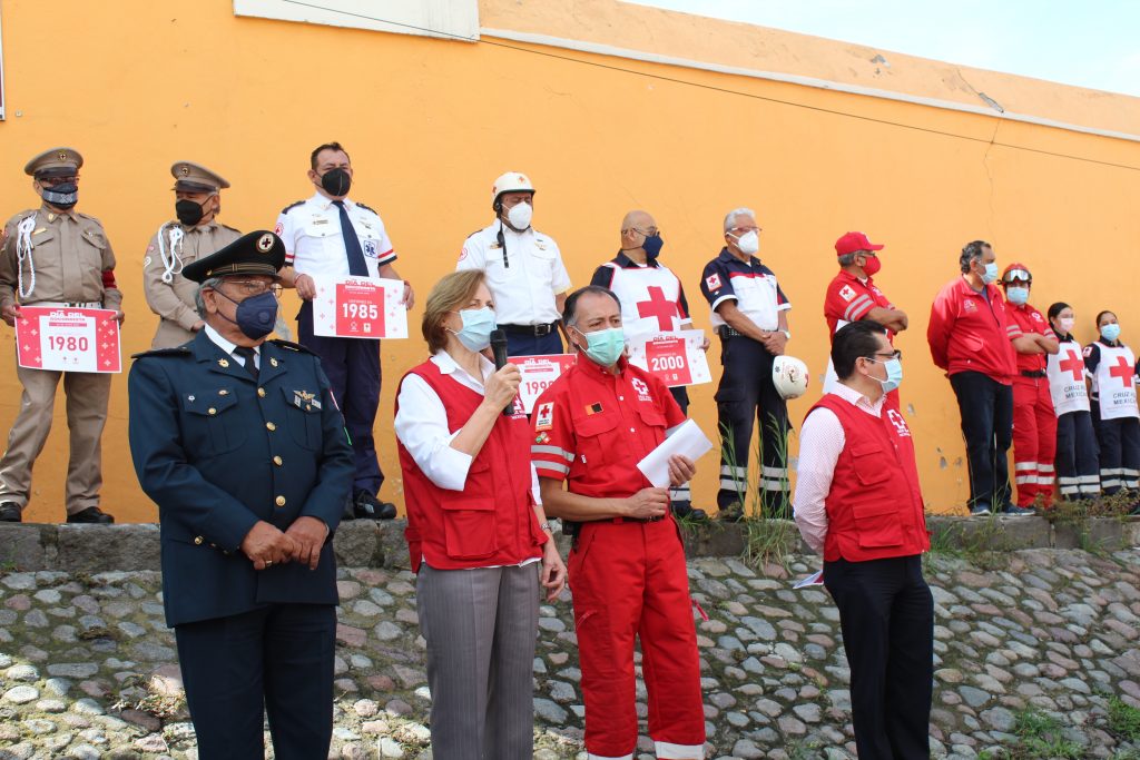 Cruz Roja Ciudad de Puebla celebra el día del Socorrista con Simulacro Operativo