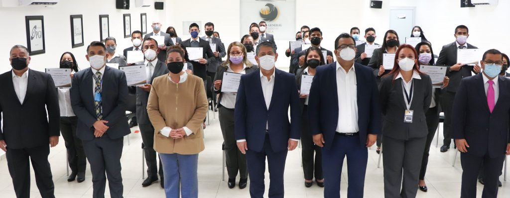 Fiscalía Puebla incorpora a 29 mujeres y hombres Agentes Investigadores