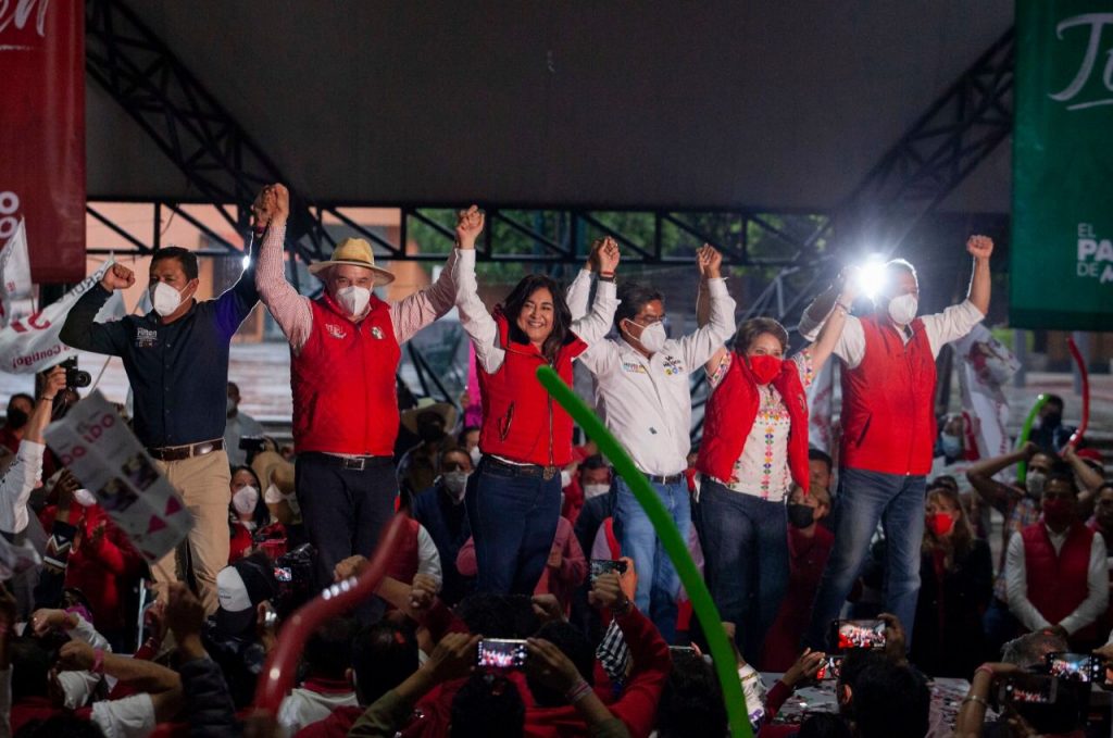 Anabel Alvarado cerró campaña por Tlaxcala capital