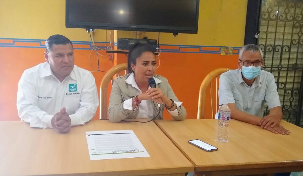 Convoca Evelyn Hurtado candidata a presidenta Municipal de Puebla por el Partido Nueva Alianza a sumar esfuerzos