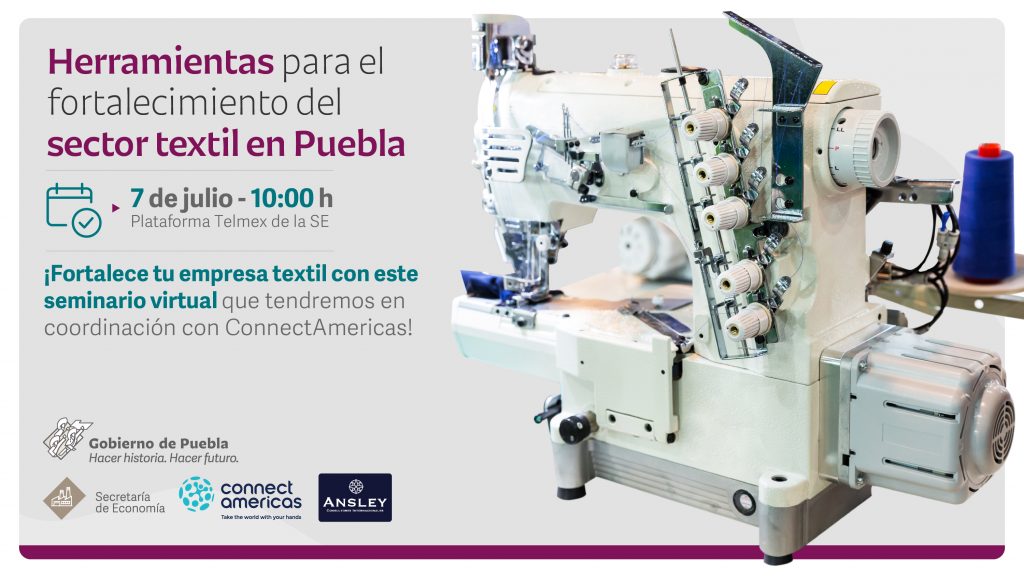 Promueven Economía y BID herramientas para fortalecer al sector textil