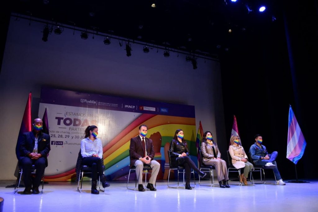 Celebra Ayuntamiento de Puebla actividades artísticas a favor del reconocimiento de la diversidad sexual