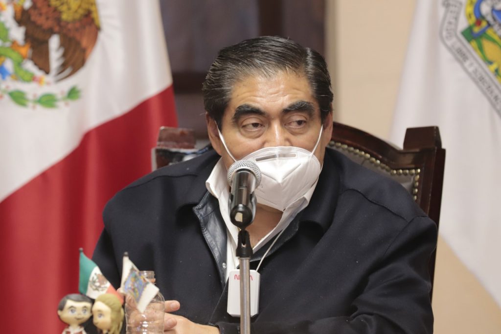 Puebla lleva una tendencia alcista en la crisis sanitaria, advirtió el gobernador Barbosa