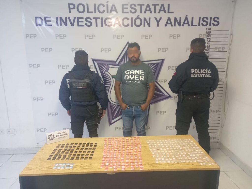 Policía estatal detuvo a asaltante de camiones de carga en Xicotepec