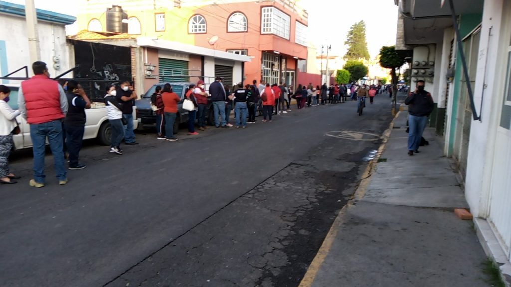 Video desde Puebla: Gran afluencia en la vacunación para gente de 30 a 39 años en zona conurbada