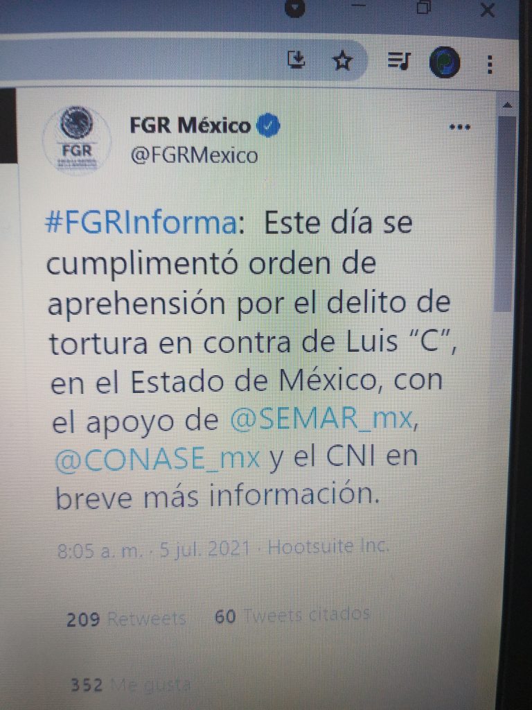 FGR detiene a colaborador cercano de Genaro García Luna