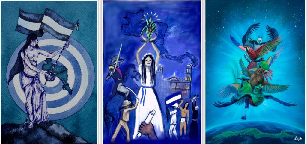 Pintor Hondureño gana concurso para la portada de la Antología del Bicentenario de Centroamérica