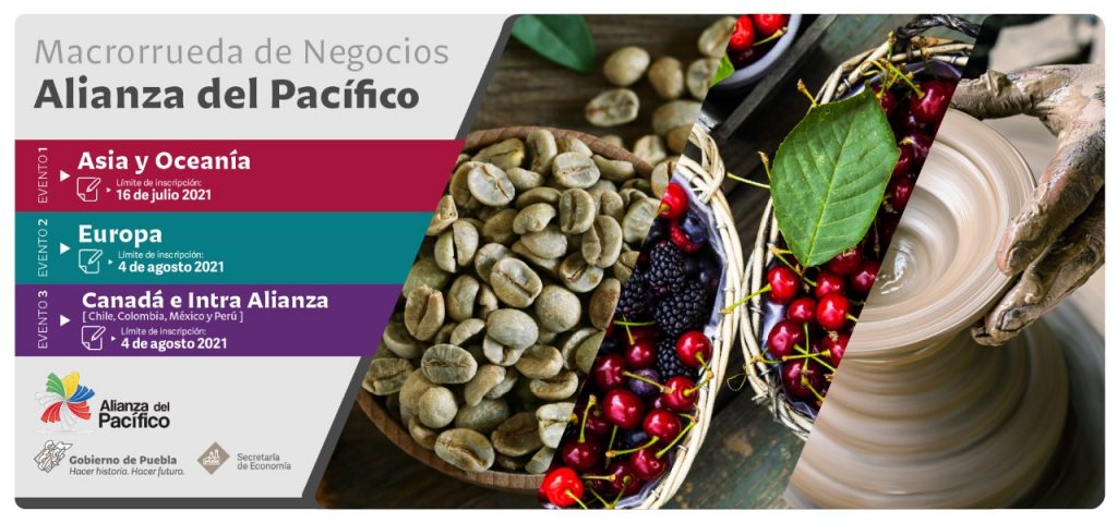 Convoca Puebla a empresas a Rueda de Negocios de la Alianza Pacífico