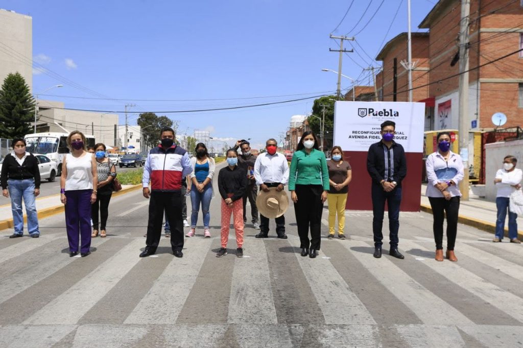 Ayuntamiento de Puebla invierte a favor de la seguridad vial en La Margarita